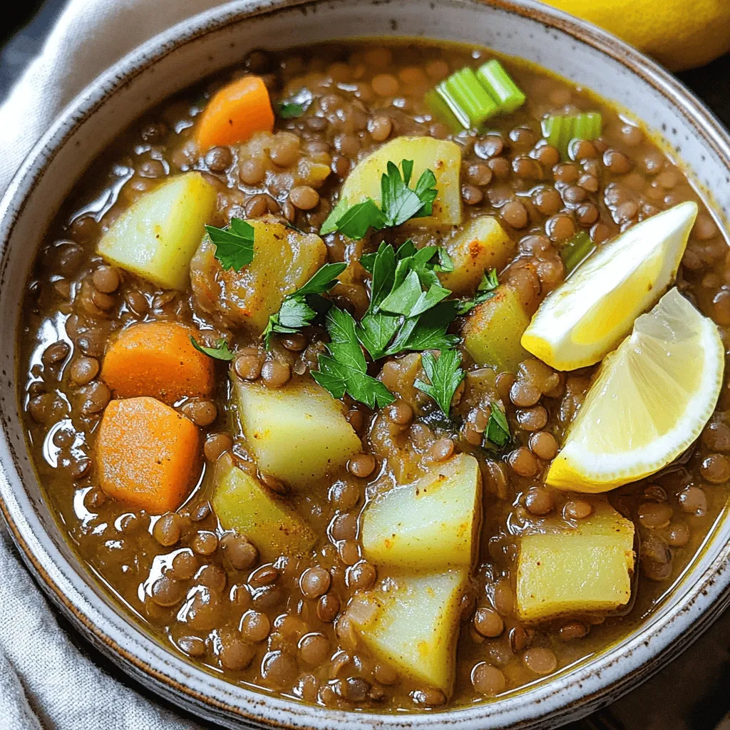 Satisfying Iraqi Lentil Soup Easy and Flavorful Dish