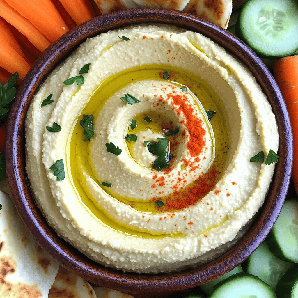 Easy Hummus Recipe Quick and Creamy Delight