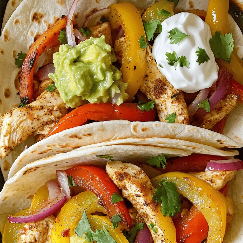 Oven-Baked Chicken Fajitas Tasty and Simple Meal