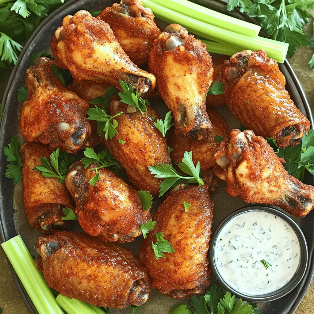 Crispy Dry Rub Chicken Wings Flavorful and Easy Recipe