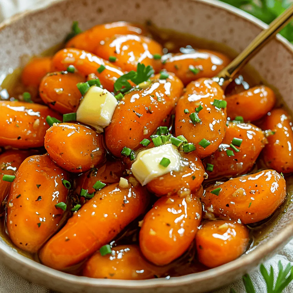 Honey Garlic Butter Carrots Flavorful Side Dish Recipe