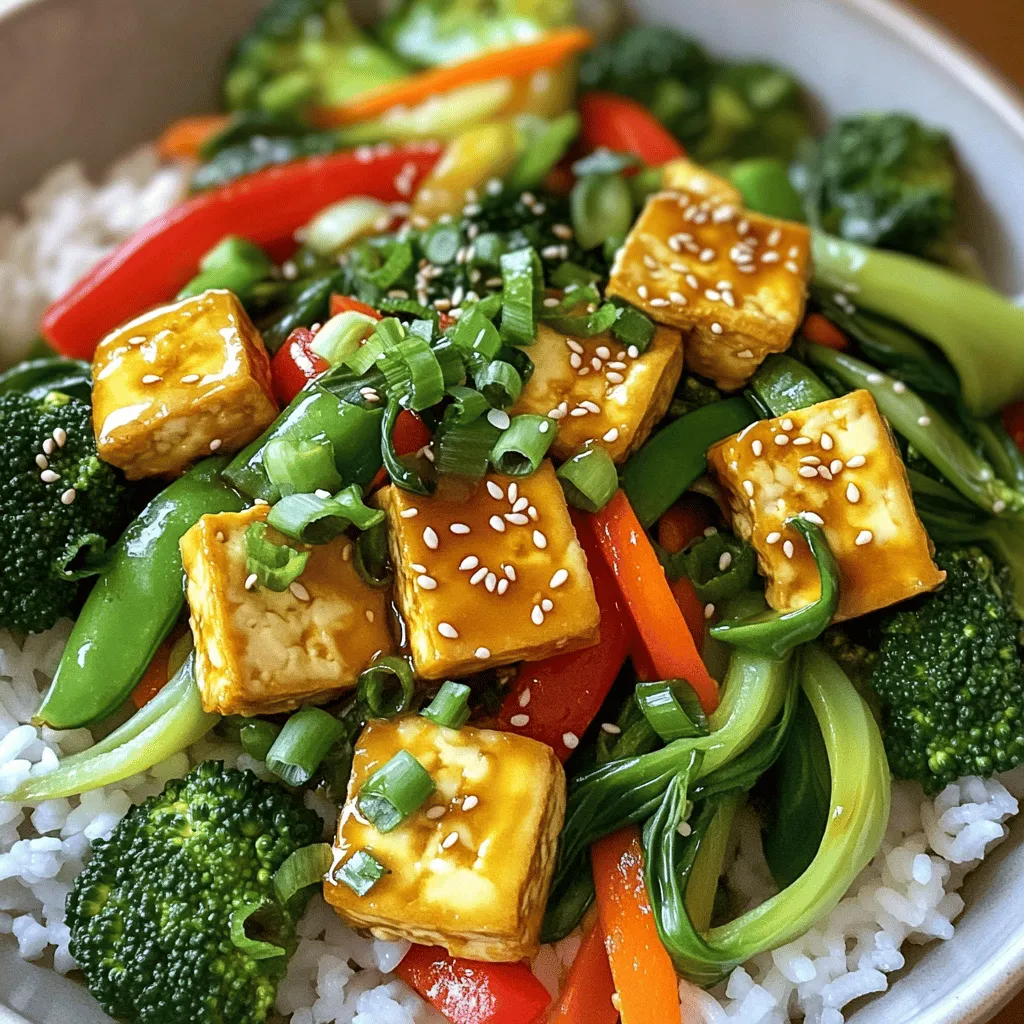 Vegetable Stir-Fry with Tofu Easy and Delicious Meal