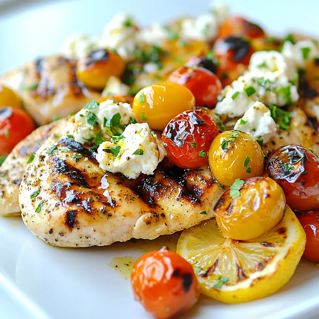 Greek Lemon Feta Chicken Flavorful and Easy Recipe
