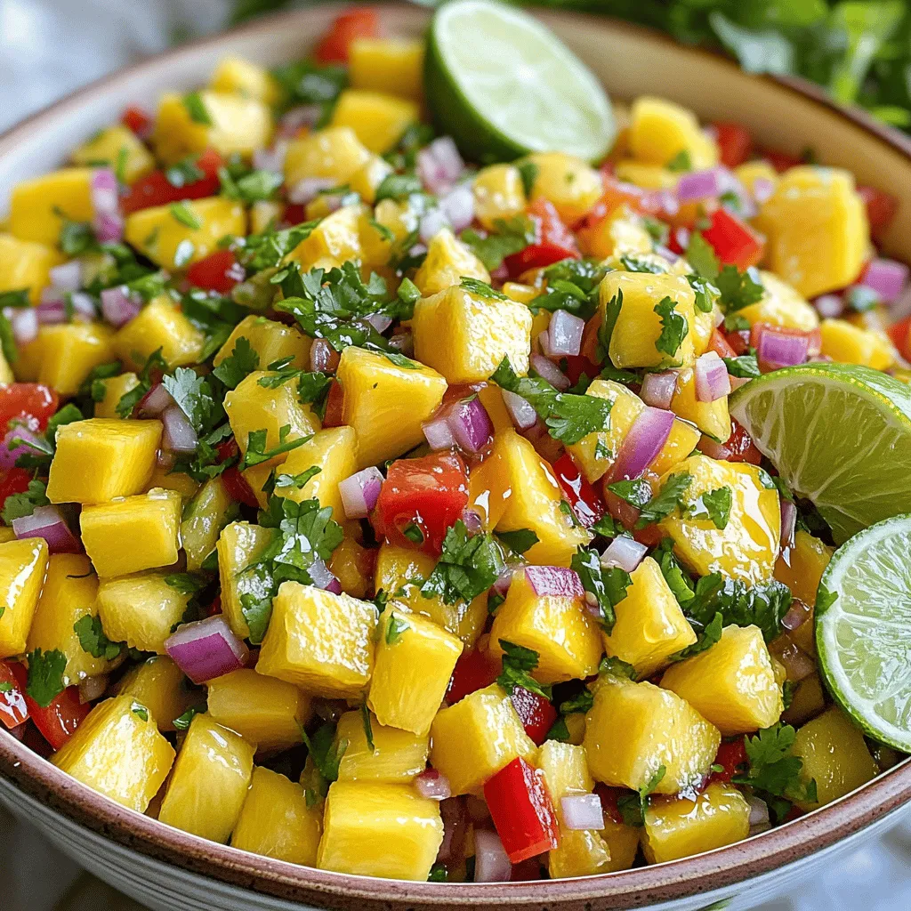 Tropical Mango Salsa Fresh and Flavorful Recipe