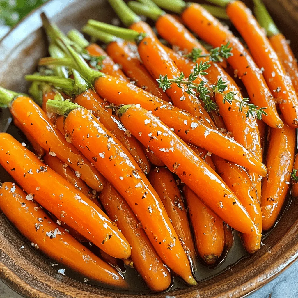 Maple Glazed Carrots Savory and Sweet Side Dish