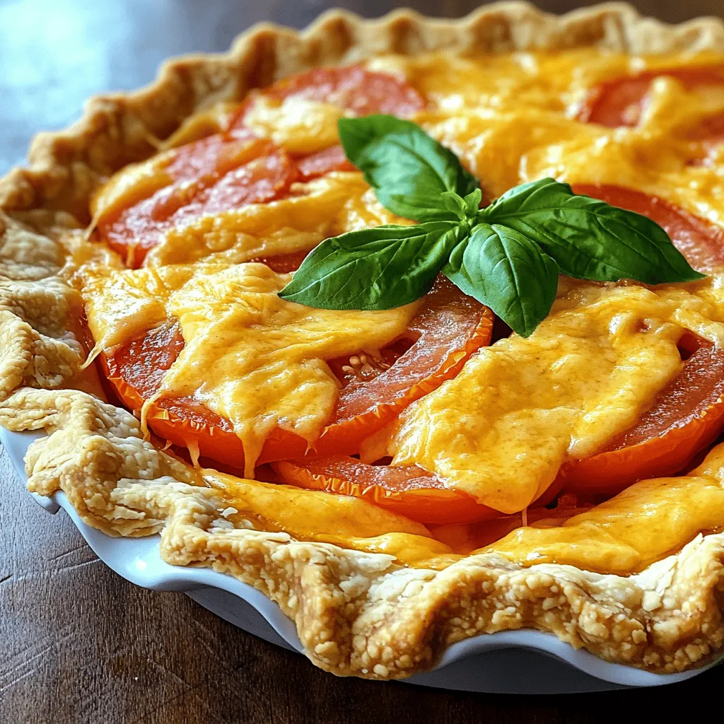 Pimento Cheese Tomato Pie Flavorful and Simple Recipe