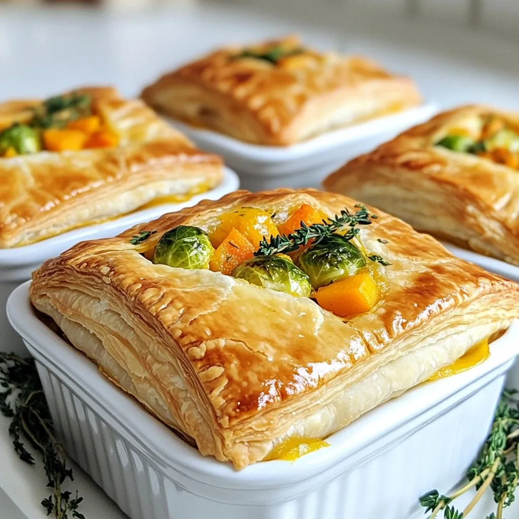 Autumn Vegetable Pot Pies Delicious and Comforting Meal