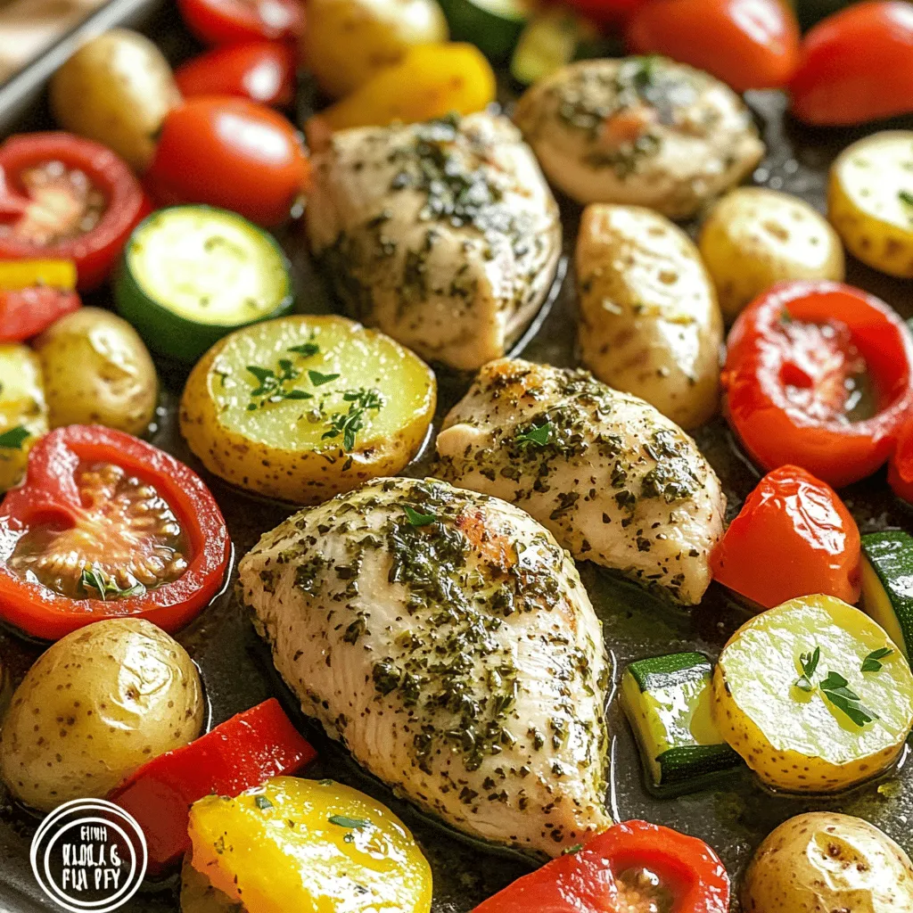 Sheet-Pan Herb Chicken &#038; Veggies Easy Family Meal