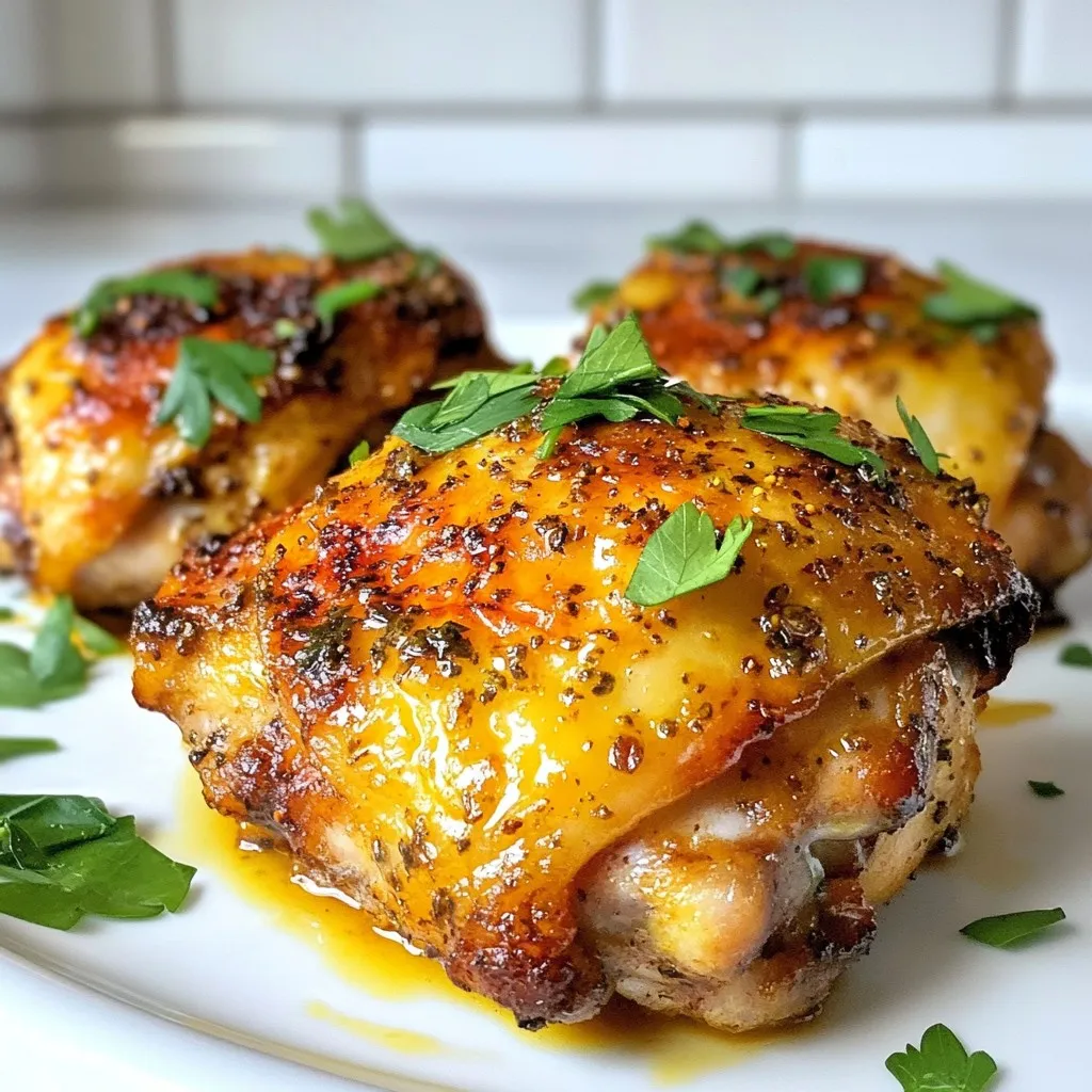 Crispy Nigella Chicken Thighs Flavorful and Easy Dish
