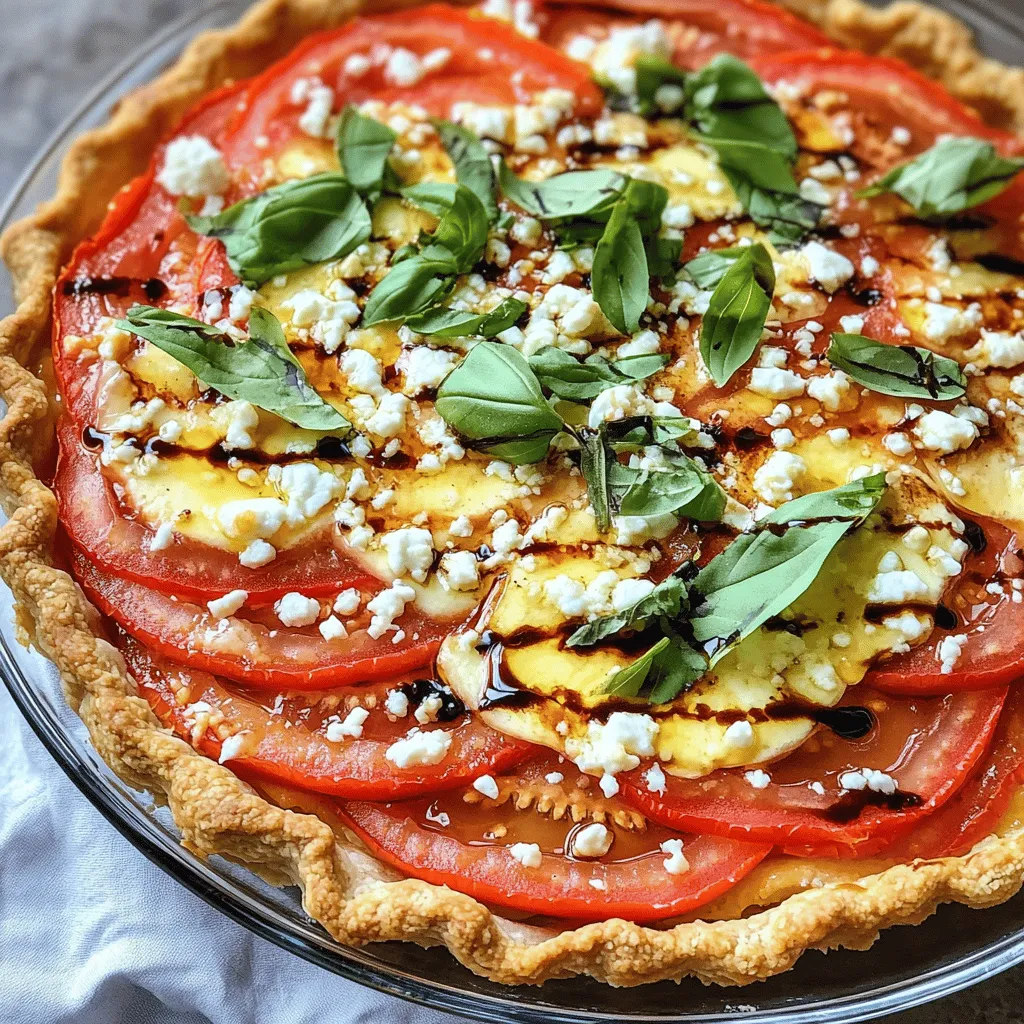 Crispy Tomato Pie Savory and Flavorful Delight