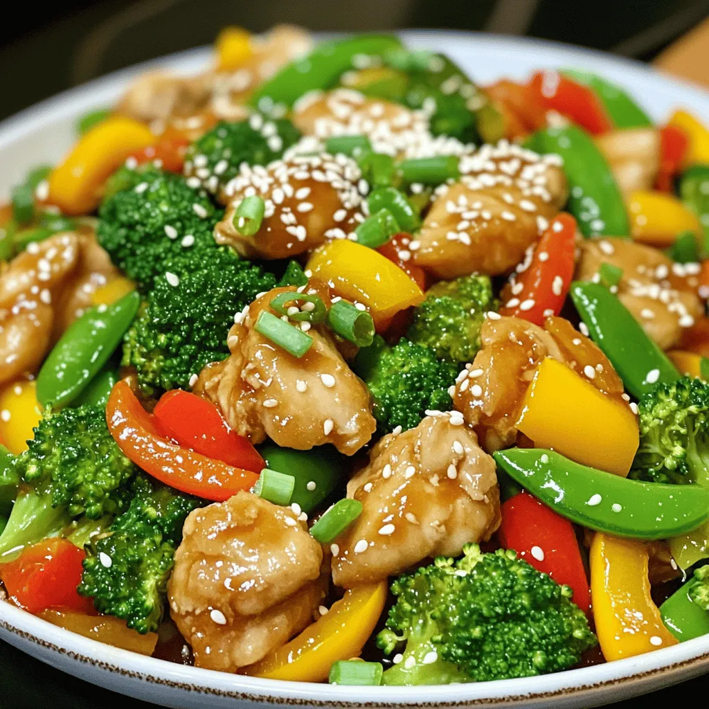 Sesame Ginger Chicken Stir Fry Tasty and Quick Meal