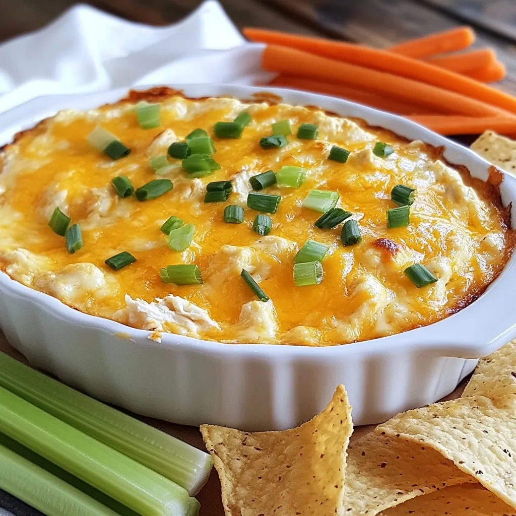 Baked Buffalo Chicken Dip Flavorful Party Favorite