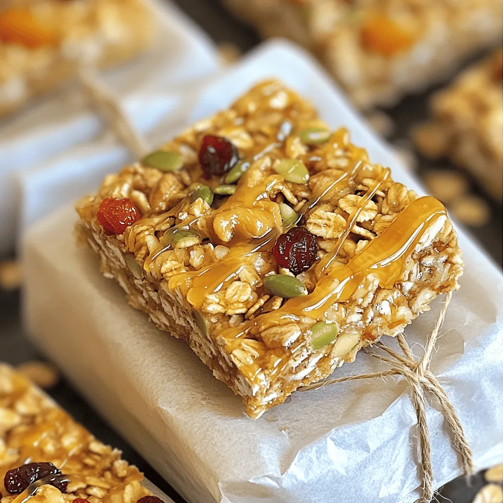 Homemade Granola Bars Healthy and Simple Recipe