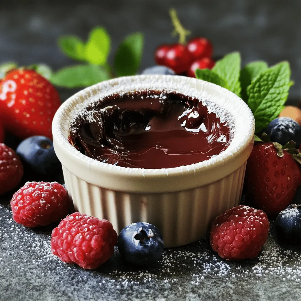 Chocolate Lava Cake Decadent and Rich Dessert Recipe