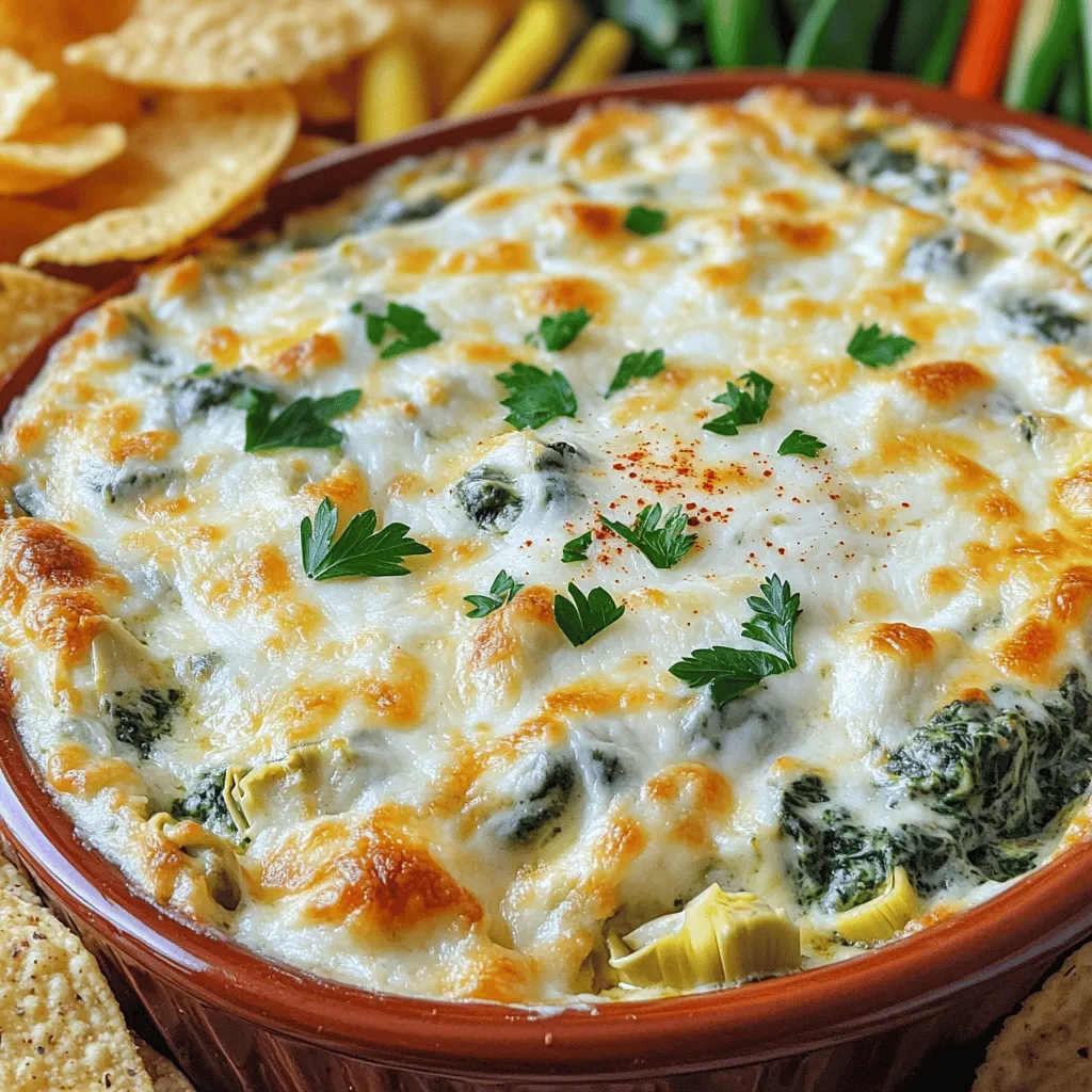 Creamy Spinach Artichoke Dip Irresistible Comfort Food