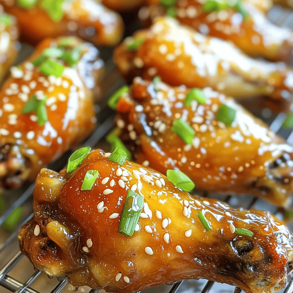 Spicy Honey Garlic Chicken Wings Irresistible Flavor