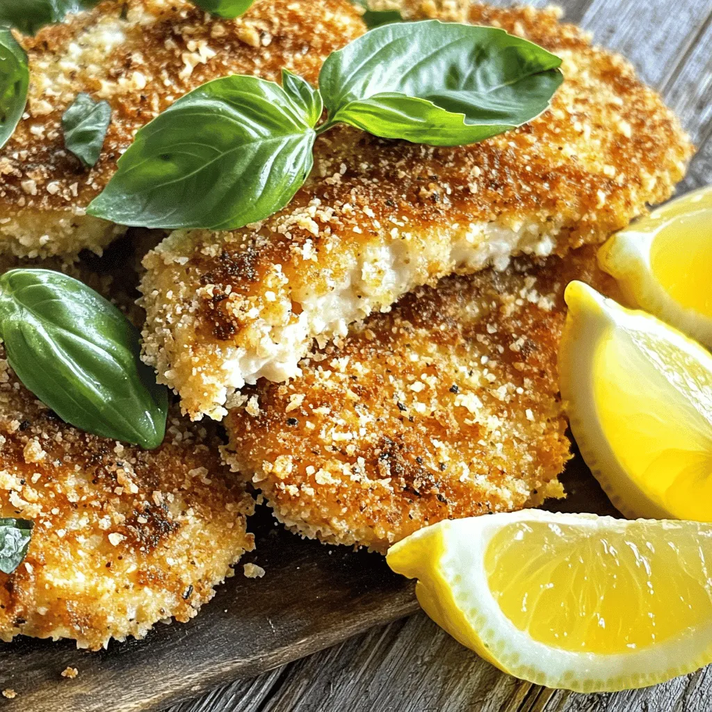 Italian Basil Chicken Cutlets Tasty and Simple Meal