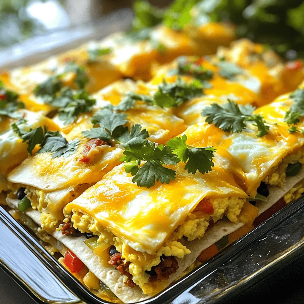 Make-Ahead Breakfast Burrito Casserole Delight