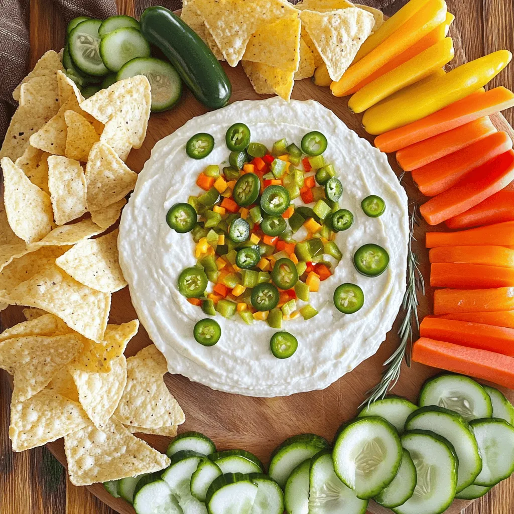 Savory Sweet and Spicy Pickle Dip Board Delight