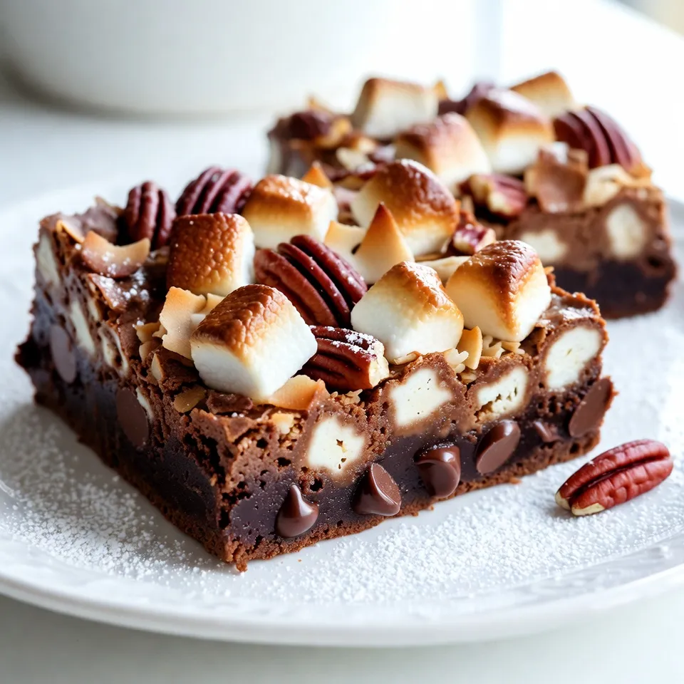 Holiday Magic Layer Brownies Irresistible Sweet Treat