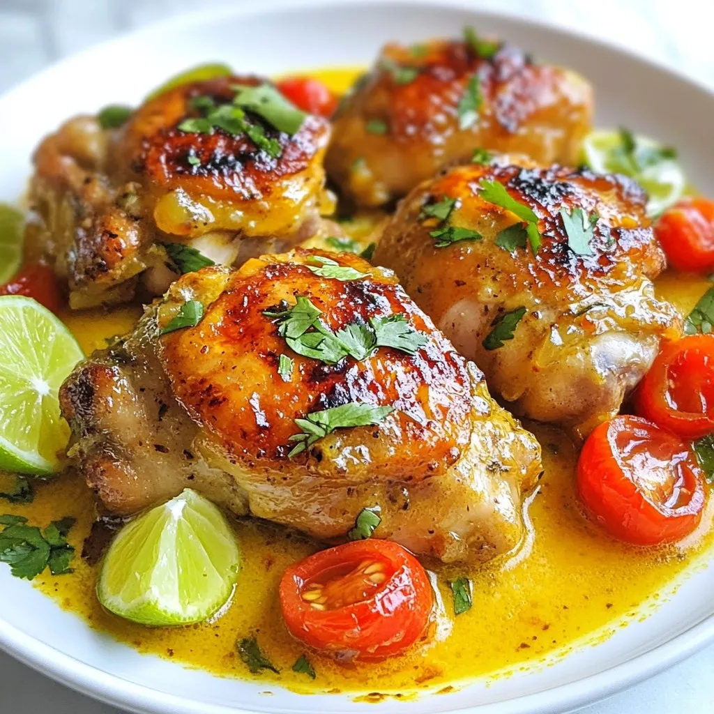 Brazilian Coconut Chicken Savory and Flavorful Dish
