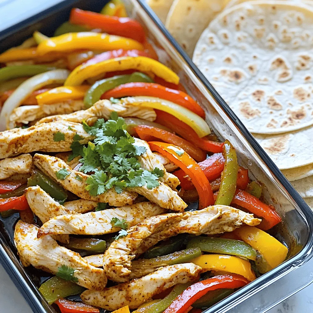Satisfying One-Pan Chicken Fajitas Easy Dinner Recipe