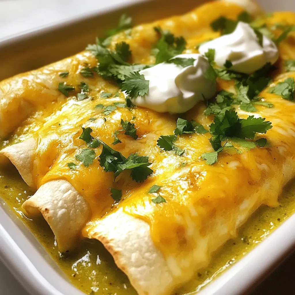 Smothered Green Chili Burritos Easy and Flavorful Meal