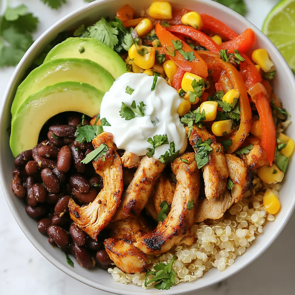 Chicken Fajita Burrito Bowl Flavorful Meal Prep Guide