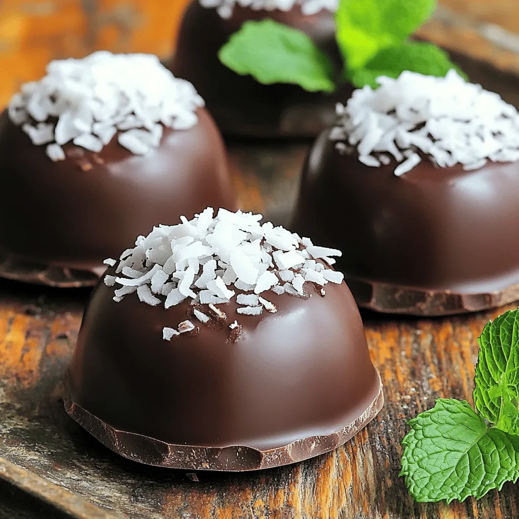 Coconut Chocolate Dome Delightful and Easy Recipe