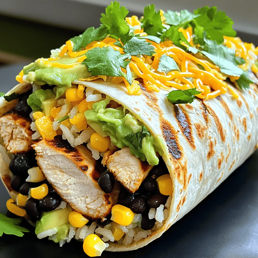 Chipotle Ranch Grilled Chicken Burrito Easy Recipe