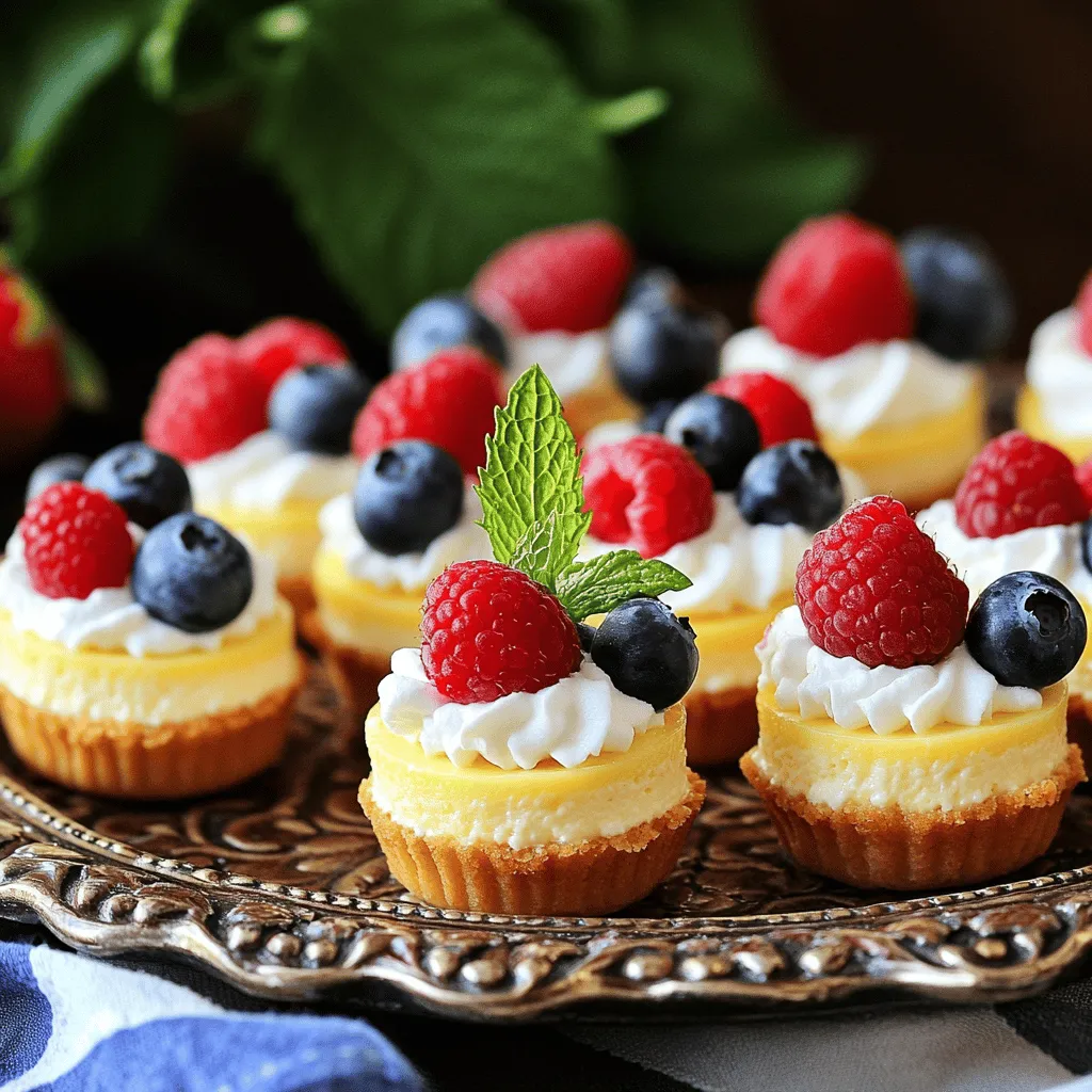 Mini Cheesecake Bites Tasty and Easy Dessert Recipe