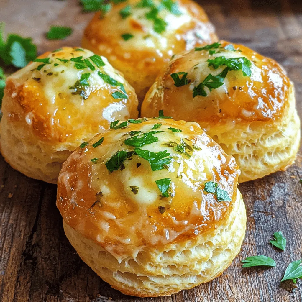 Biscuit Garlic Butter Cheese Bombs Irresistible Snack