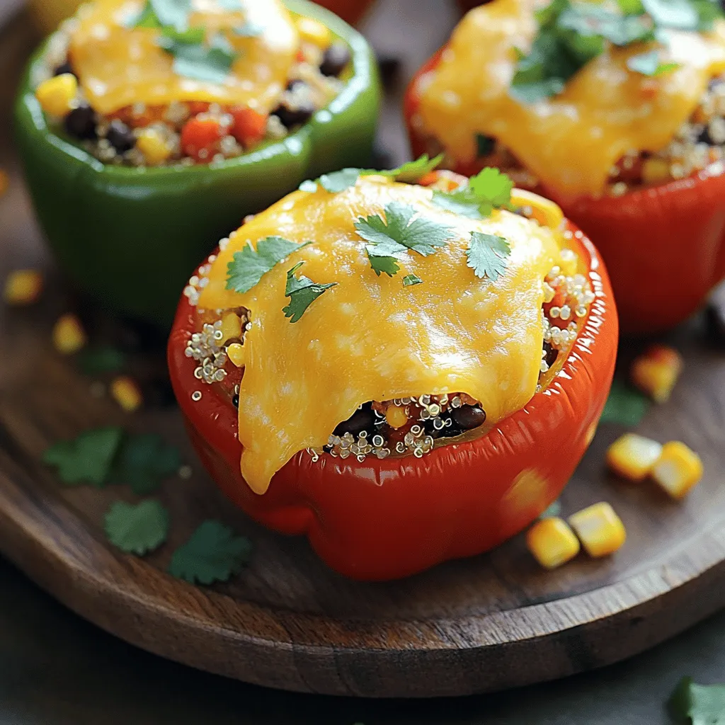 Savory Quinoa Stuffed Peppers for Healthy Eating