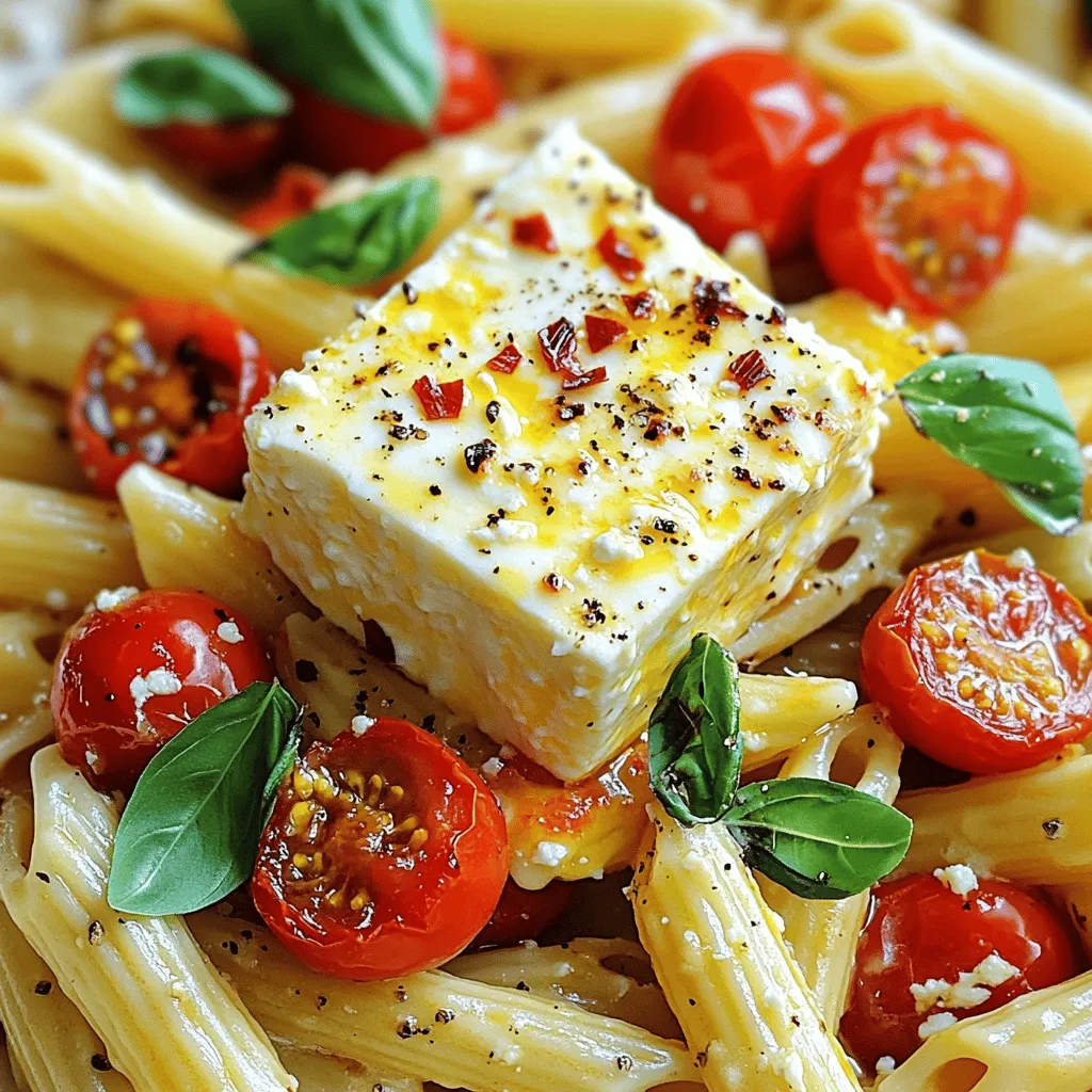 Baked Feta Pasta Delightful and Easy Recipe