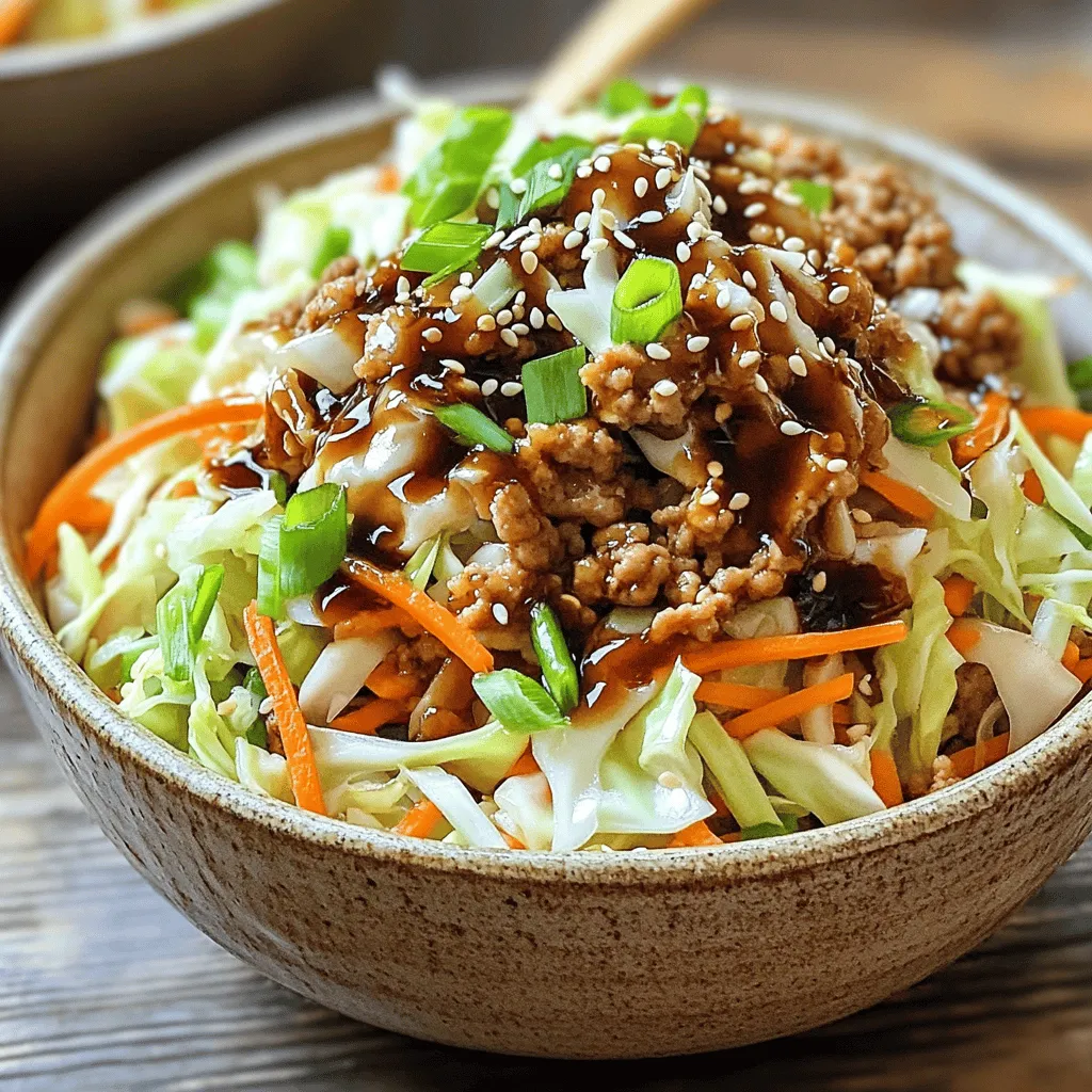 Egg Roll in a Bowl Flavorful and Easy Weeknight Meal