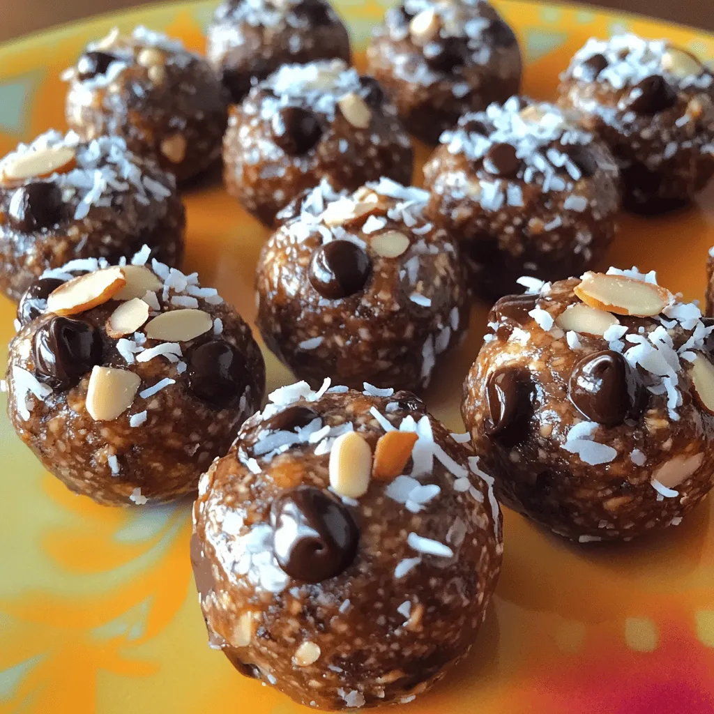 Almond Joy Energy Bites Tasty and Simple Recipe