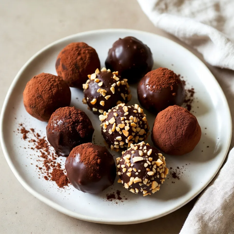 Condensed Milk Chocolate Truffles Simple and Sweet Treat