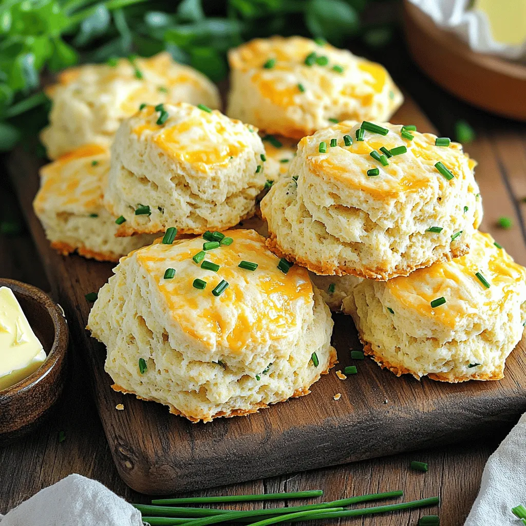 Savory Cheddar and Chive Scones Flavorful and Easy Recipe