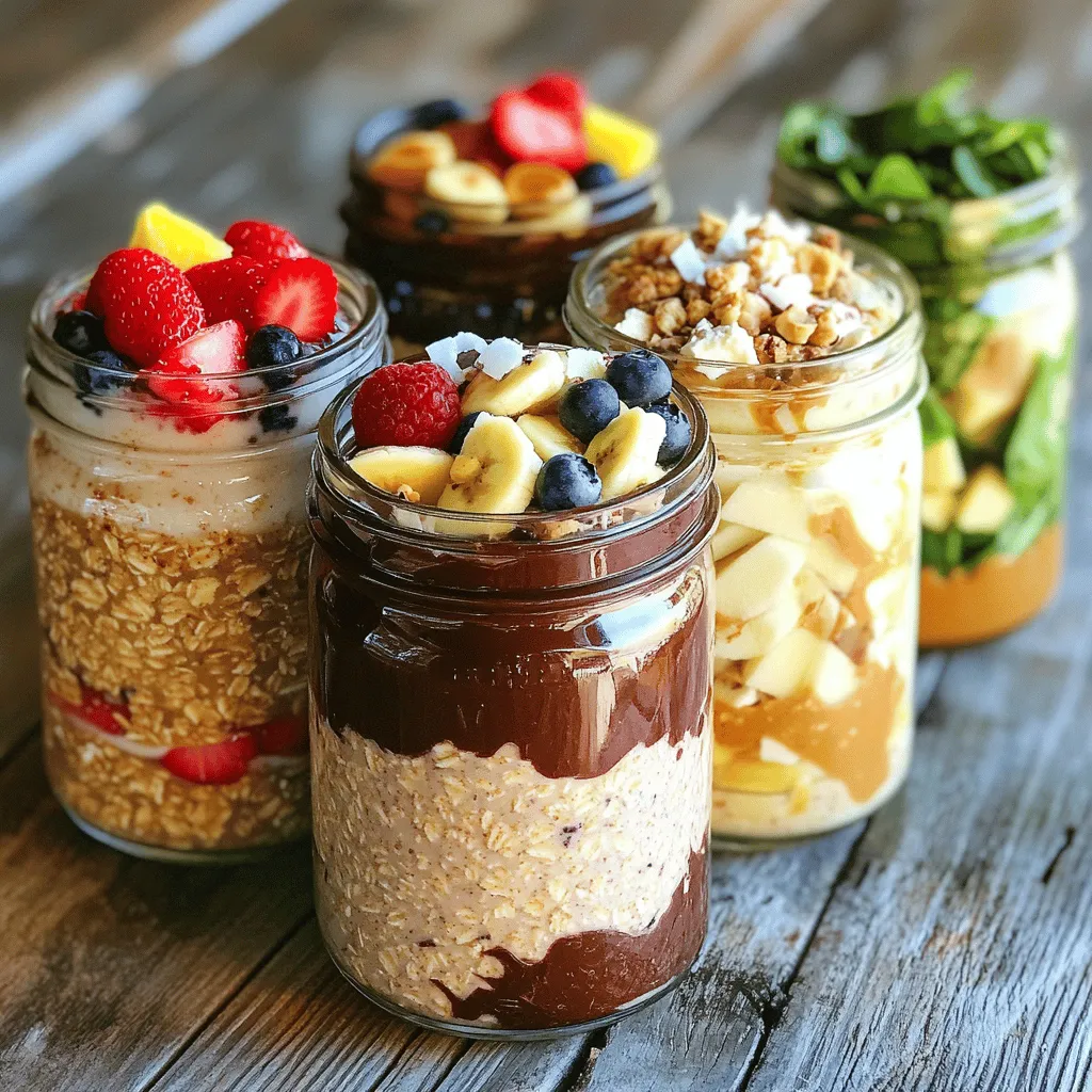 Overnight Oats Five Ways for Tasty Mornings