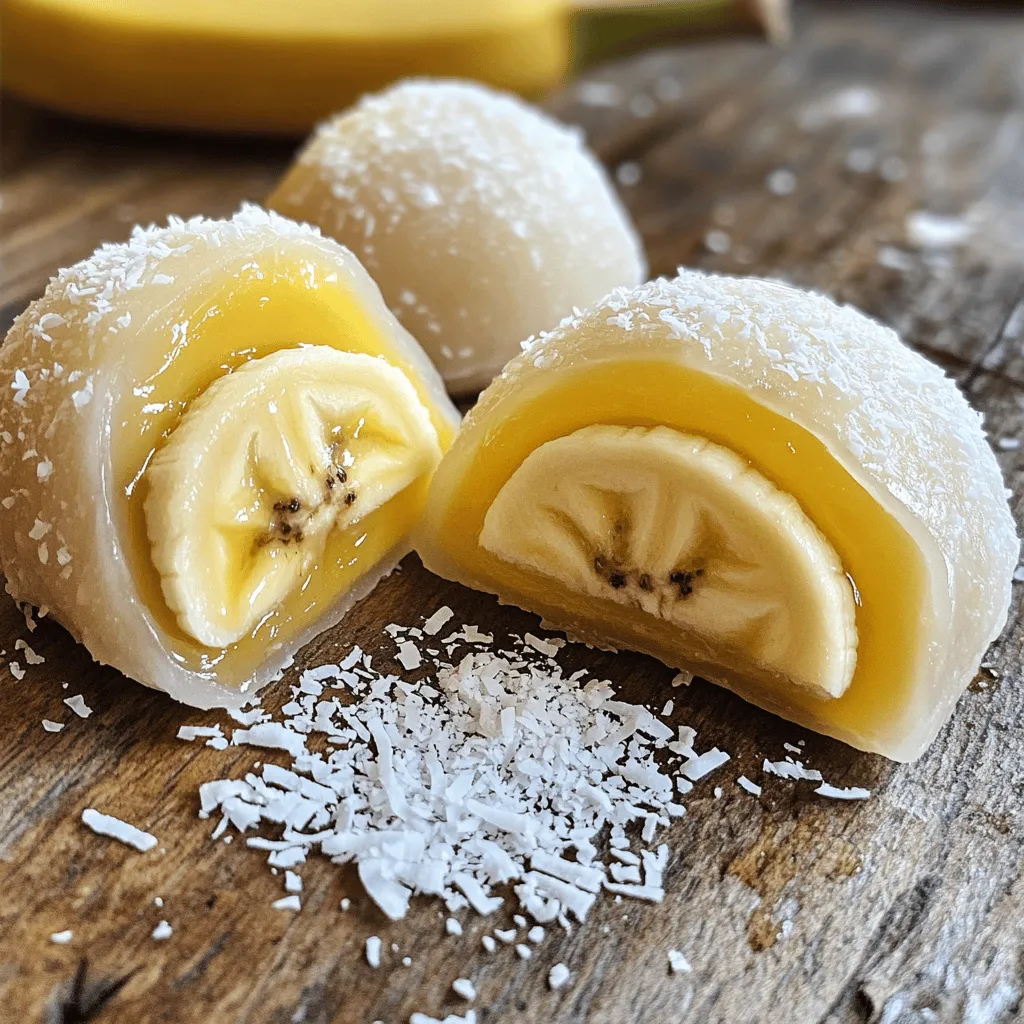 Delicious Banana Mochi Rolls Quick and Easy Recipe