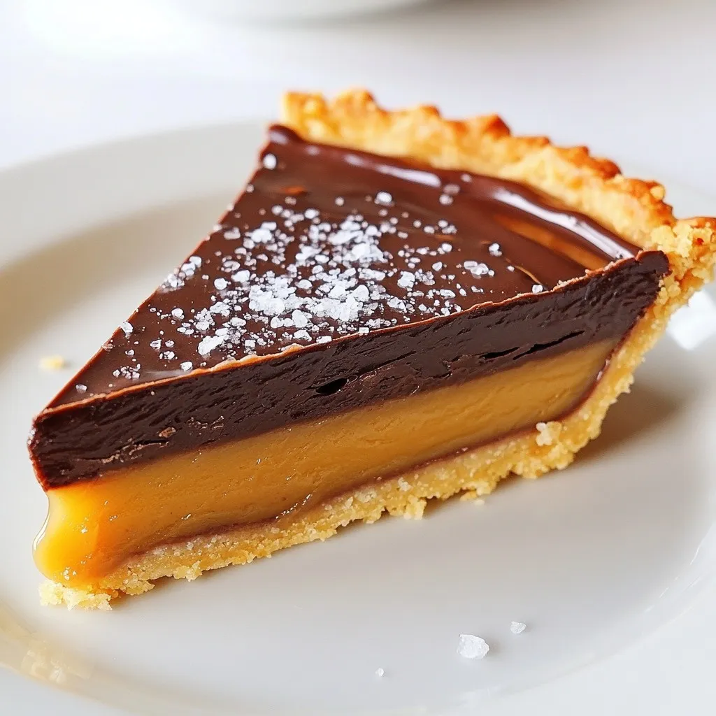 Salted Caramel Chocolate Tart Irresistible Dessert Recipe