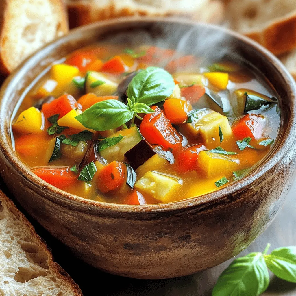 Ratatouille Vegetable Soup Flavorful and Satisfying Dish