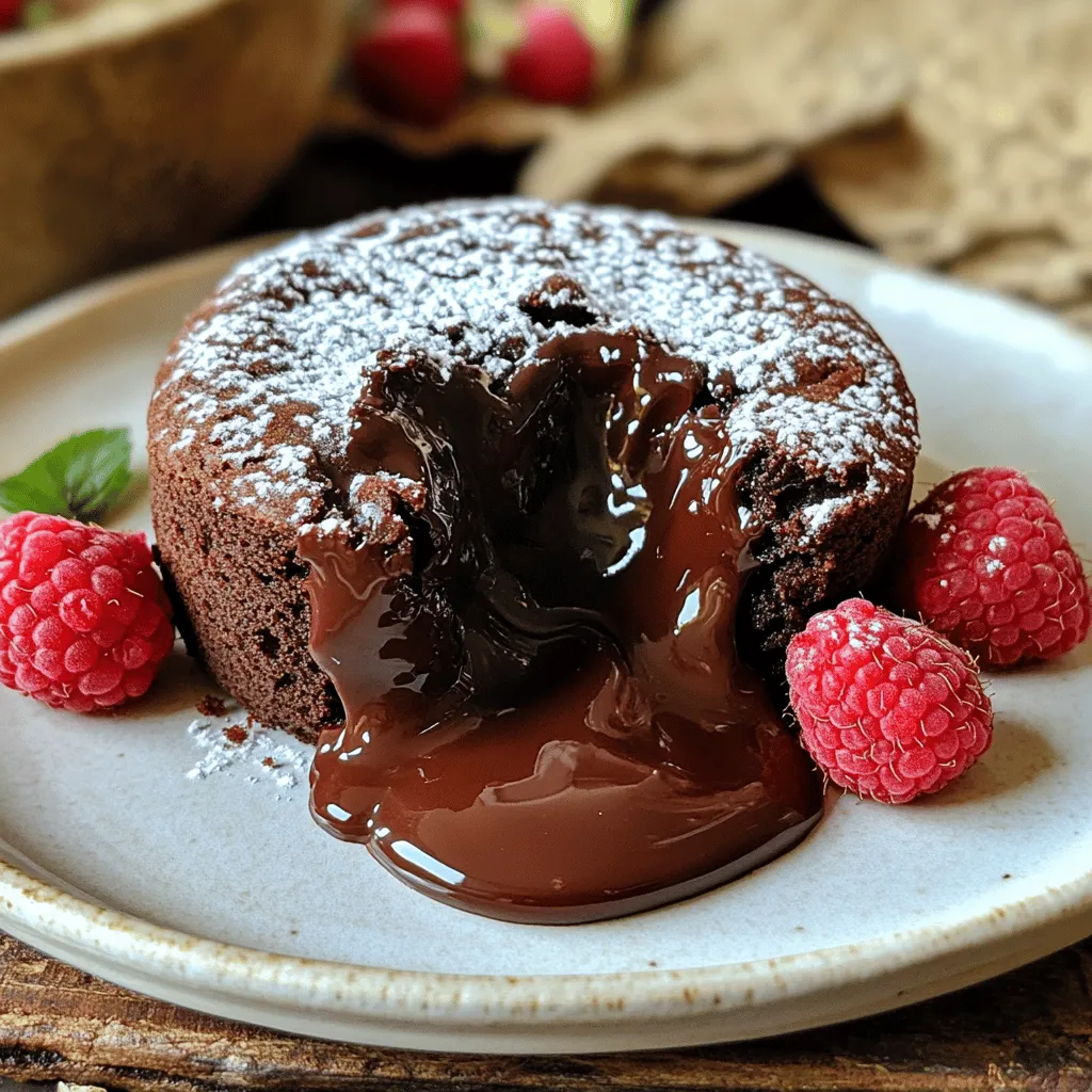 Chocolate Lava Cake Rich and Decadent Dessert
