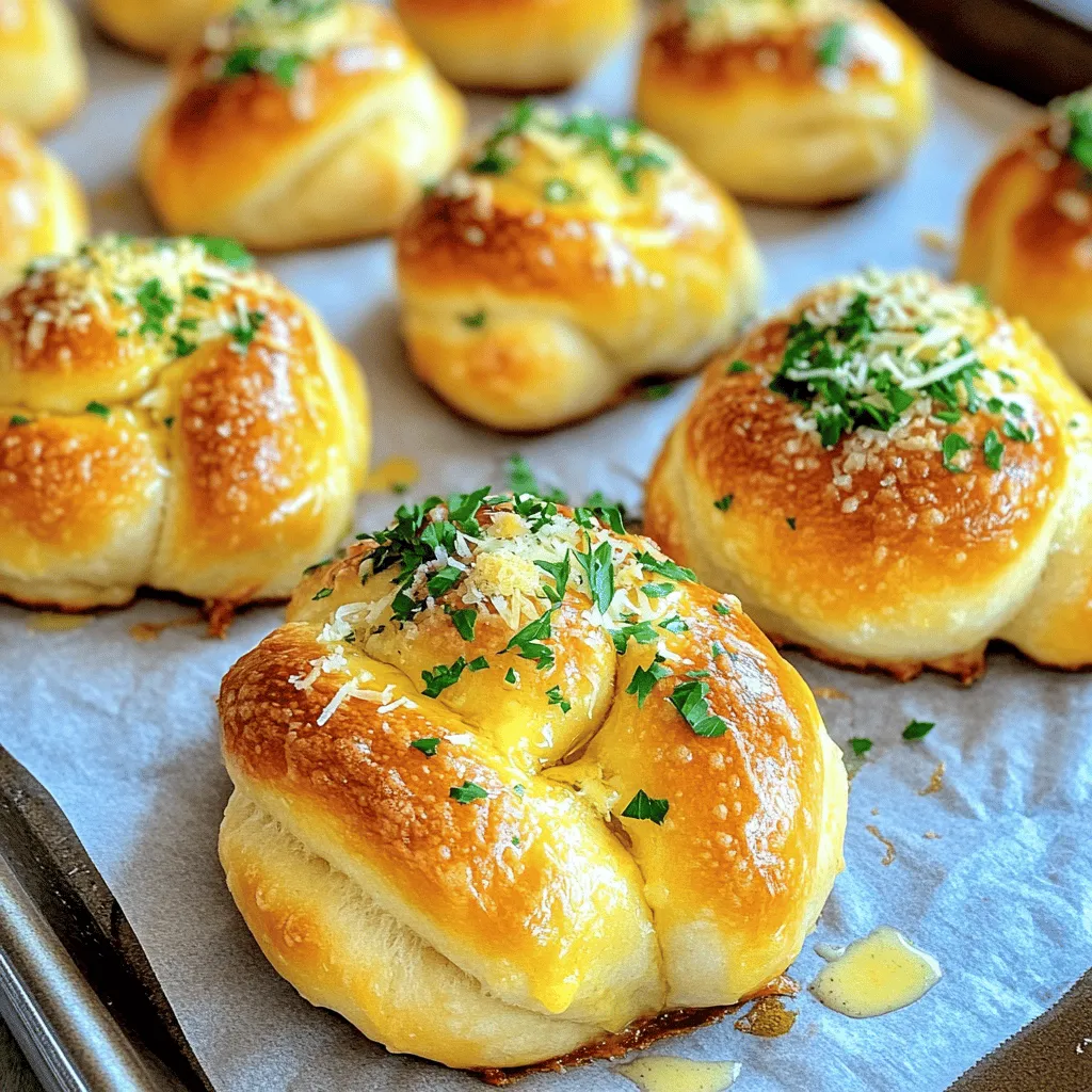 Garlic Parmesan Knots Irresistible and Easy Treat