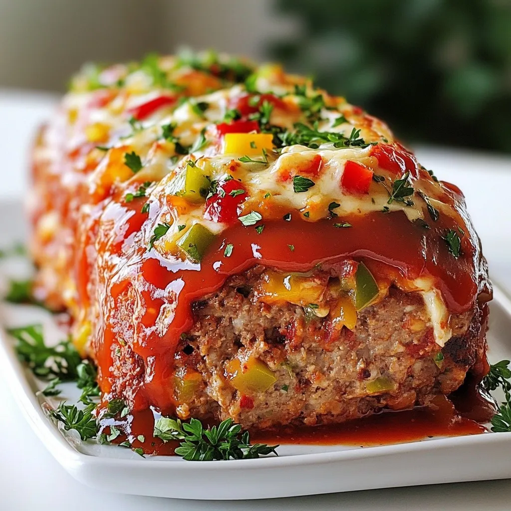 Stuffed Meatloaf Supreme Flavorful and Easy Recipe