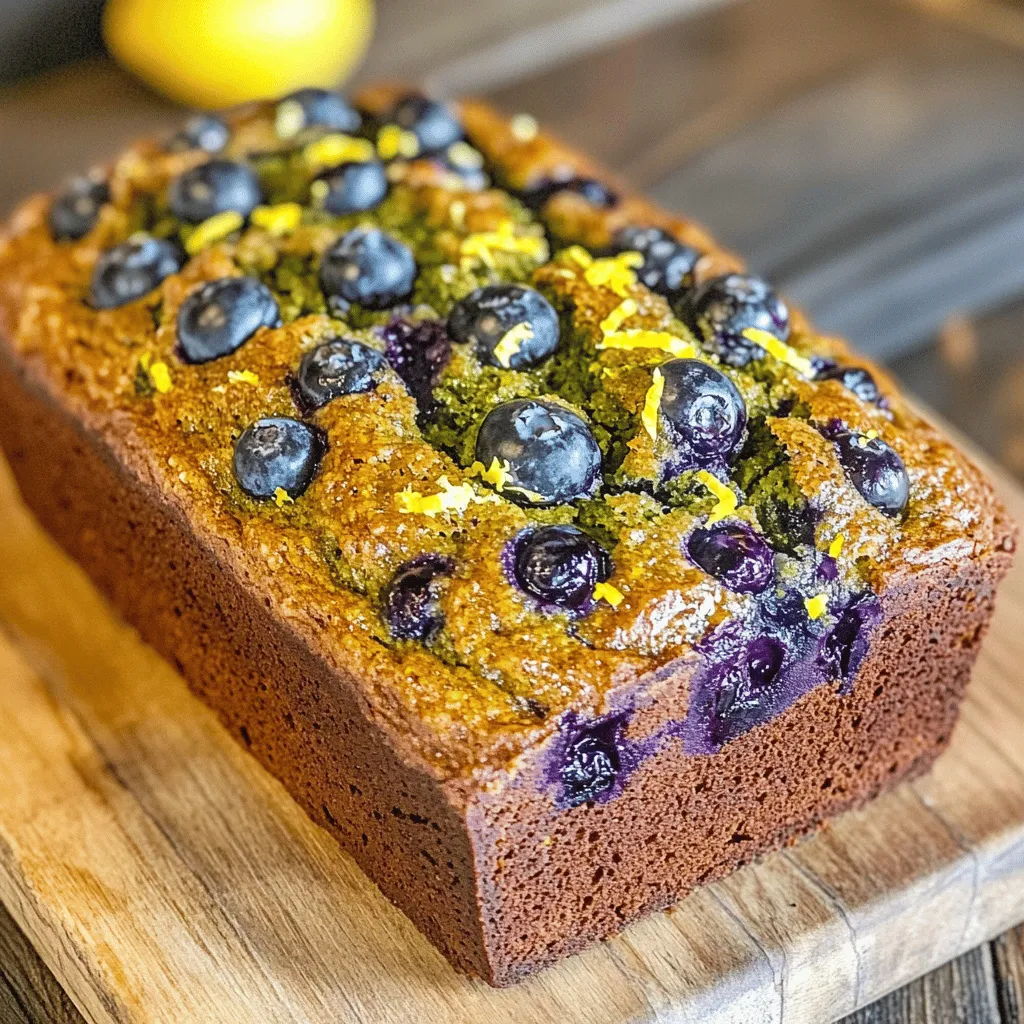 Lemon Blueberry Zucchini Bread Moist and Easy Recipe