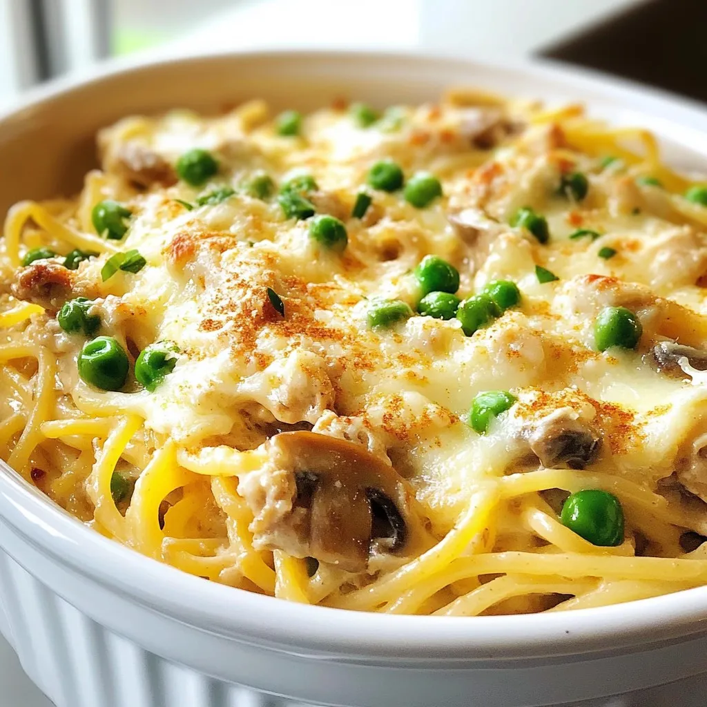 Easy Turkey Tetrazzini Creamy and Comforting Dish