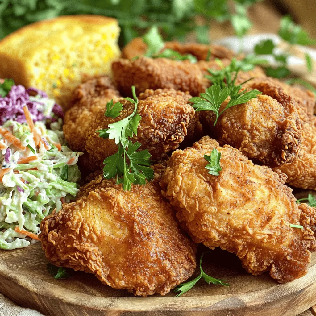 Savory Southern Fried Chicken Crispy and Flavorful