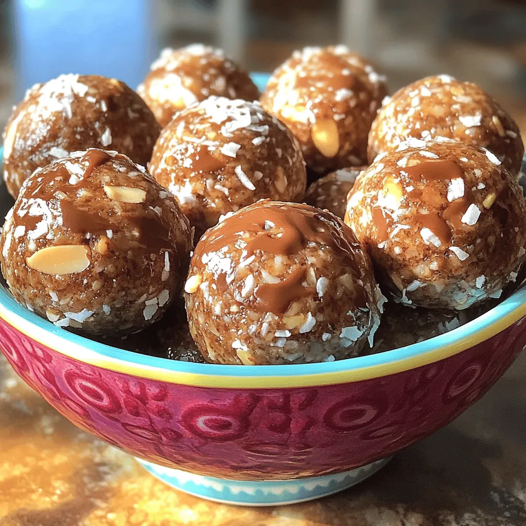Almond Joy Energy Balls Tasty and Nutritious Snack