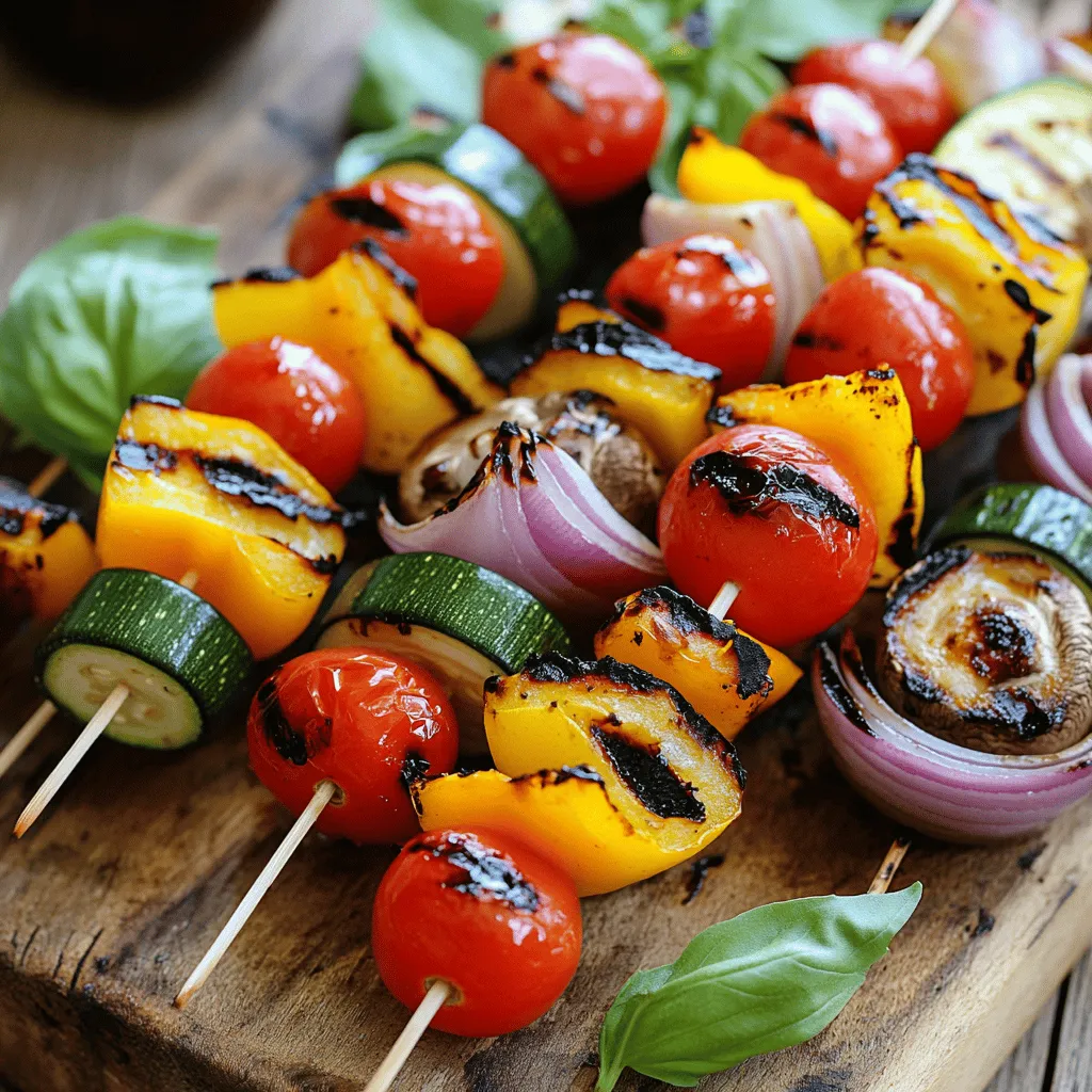 Grilled Vegetable Skewers Flavorful and Easy Recipe